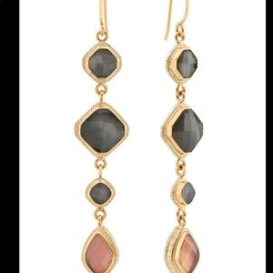 Anna Beck Grey Quartz Earrings